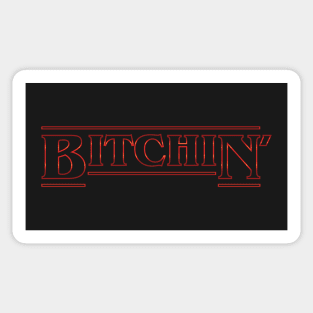 Stranger Things - Bitchin' Sticker